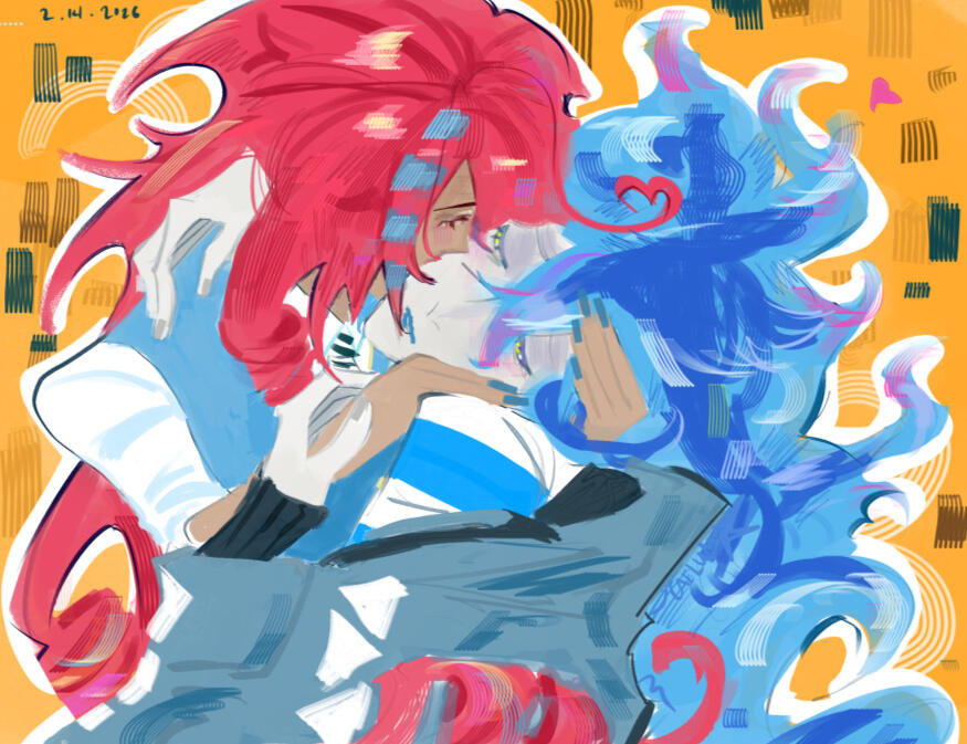 I Love You (Partial Fanart, February 14, 2026)